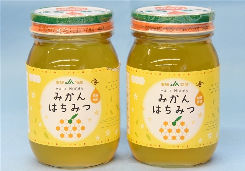 【非加熱、純粋はちみつ】希少蜂蜜 みかん蜜600g×2本 1200g