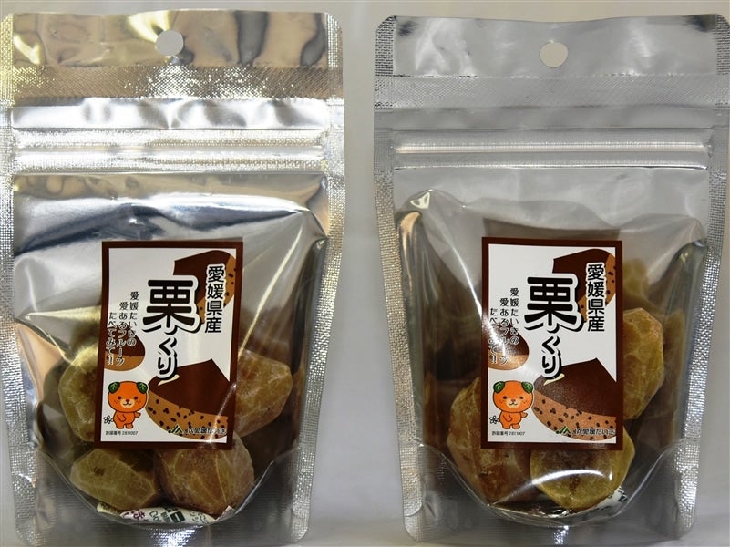 JA愛媛たいき ドライフルーツ栗セット（60g × 4 袋