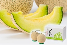 お歳暮】マスクメロン 2玉×約1.3kg: とさのさとアグリコレット|【JA