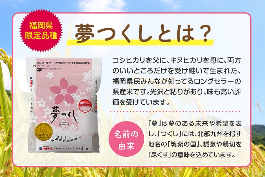 新米】「金のめし丸」県産米 めし丸 夢つくし 5㎏ （令和8年産 福岡