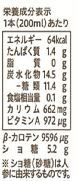ふくれん 冬育ち九州産人参100%ジュース(200ml×48本)
