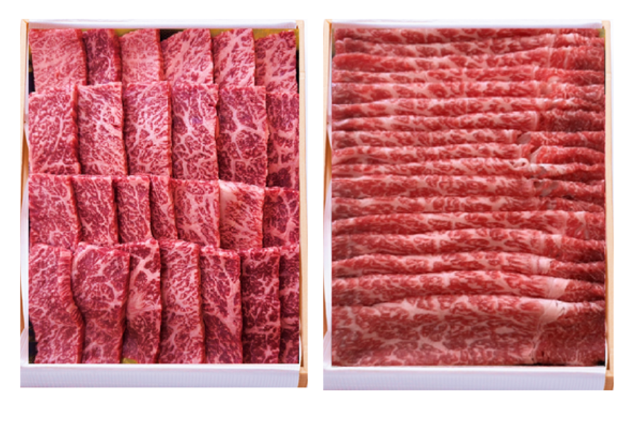 4月2日より引換開始【博多和牛】赤身セット800g(スライス・焼肉)