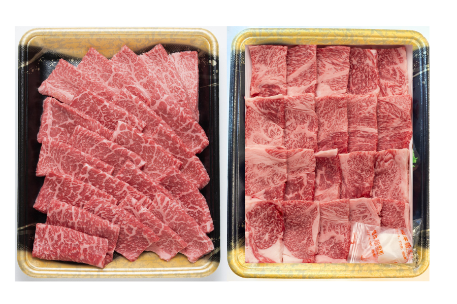 4月2日より引換開始【博多和牛】2部位焼肉食べ比べ800g(肩ロース・赤身)