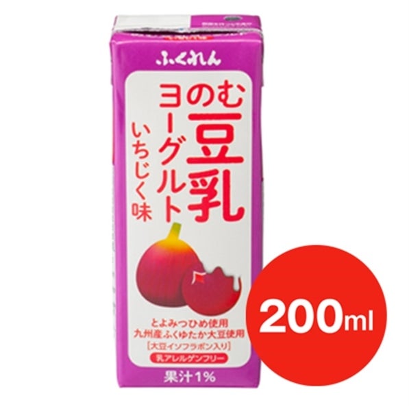 産地直送 通販 お取り寄せのむ豆乳ヨーグルト いちじく味 0ml 1本 博多うまかショップ ｊａタウン