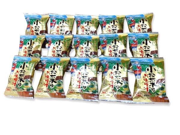お取り寄せ　ＪＡみい　博多うまかショップ|【ＪＡタウン】産地直送　小松菜のお味噌汁(15袋セット):　通販