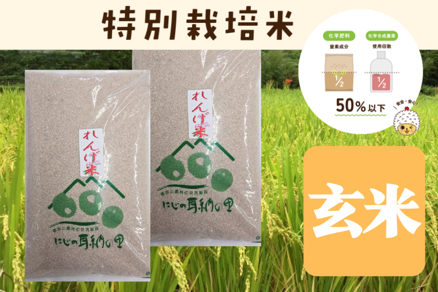 れんげ米」玄米10㎏【特別栽培米・ひのひかり】 JA福岡くるめ（令和7
