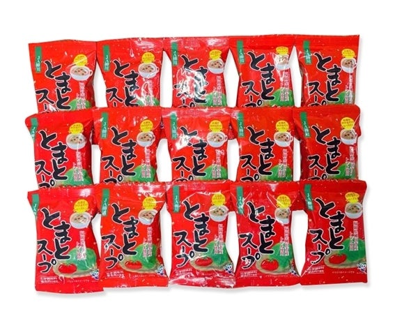 JA柳川　国産原料フリーズドライ（とまとスープ）（15袋）