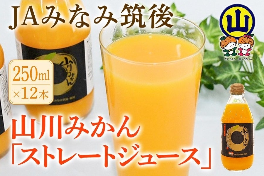 JA�݂Ȃݒ}�� �R��݂���100���X�g���[�g�W���[�X(250ml×12�{)