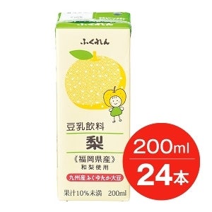 豆乳飲料　梨(200ml×24本)