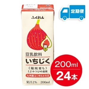 【定期便】豆乳飲料 いちじく(200ml×24本)
