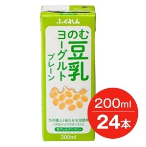 のむ豆乳ヨーグルト　プレーン(200ml×24本)