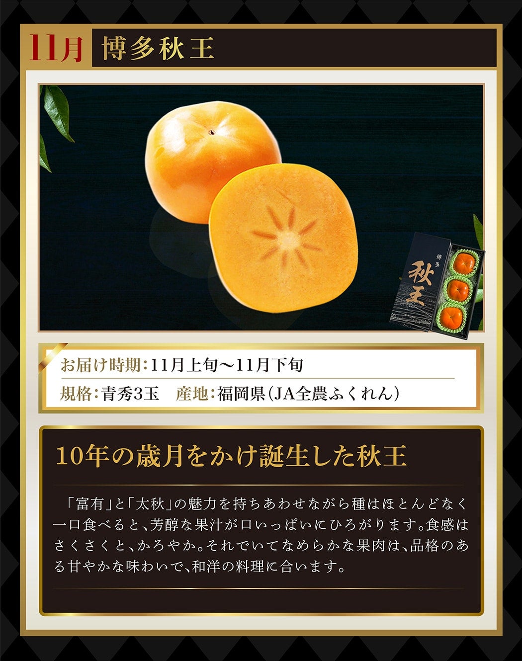 11月 博多秋王