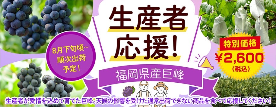ぶどう生産者応援