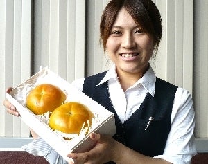 超大玉！【特選太秋柿秀品 木箱入り 】 2玉「太秋柿」5L以上 10/7頃