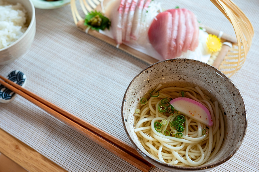 冷凍五島うどん七椿ミニ6食×6袋入: もぐもぐながさき|【JAタウン