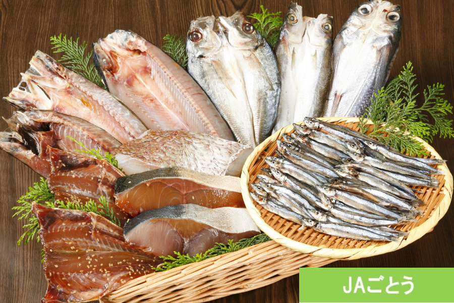 父の日】テル鮮魚 新鮮一夜干し詰め合わせ（JAごとう）※6/17より順次