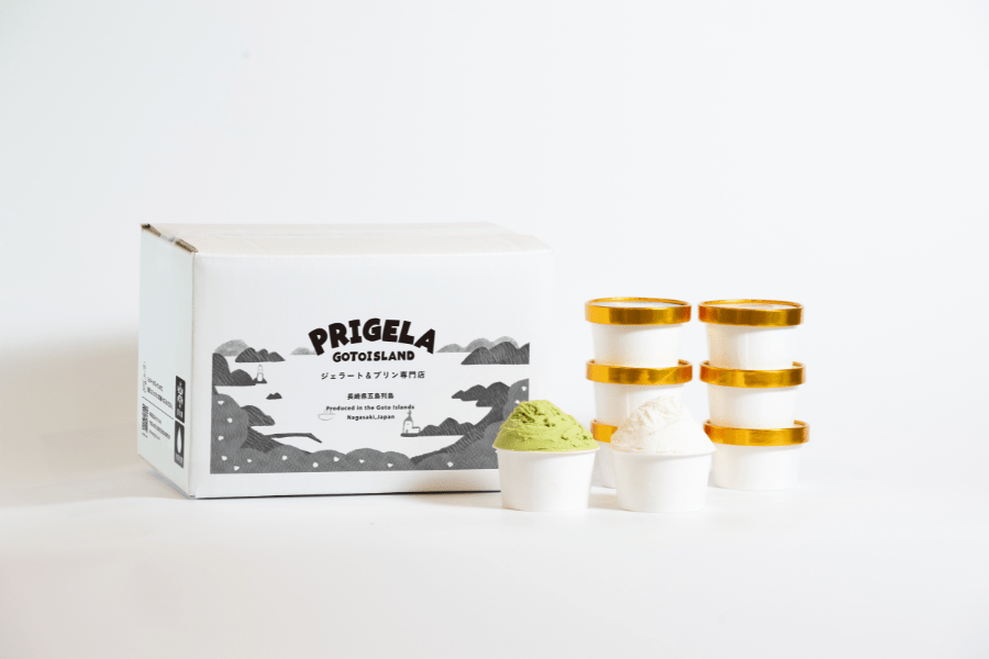 お歳暮】【PRIGELA】ジェラートギフト8個セット（JAごとう）: もぐもぐ
