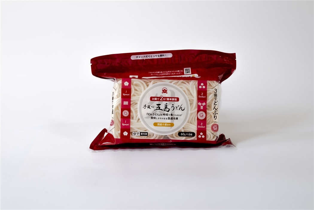 冷凍五島うどん七椿ミニ6食×3袋入: もぐもぐながさき|【JAタウン