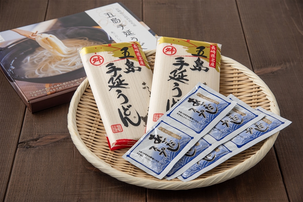 五島手延べうどんセット: もぐもぐながさき|【JAタウン】産地直送