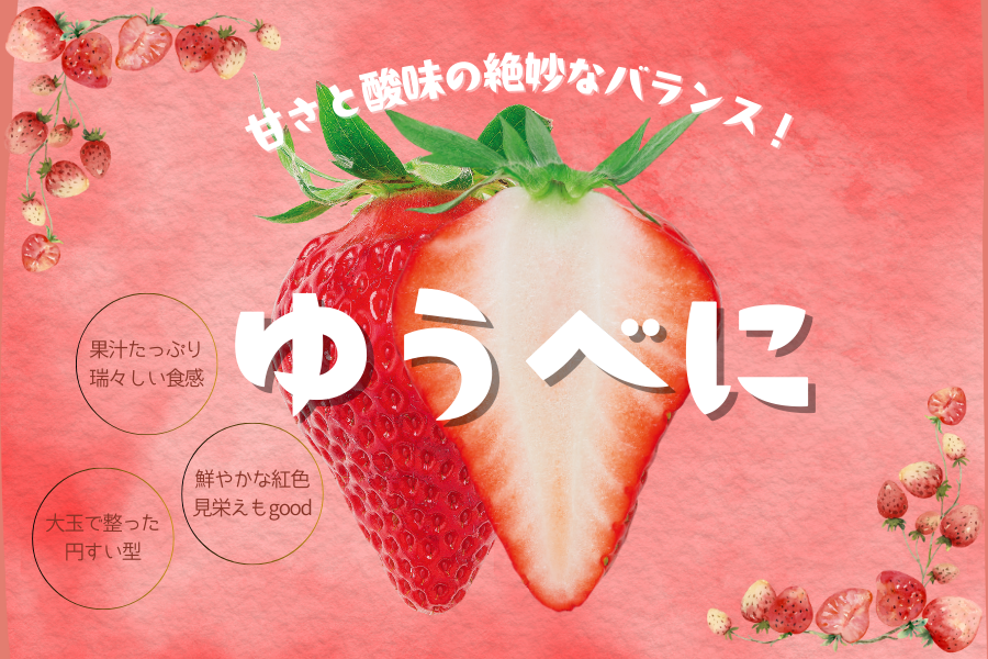 甘さの酸味の絶妙なバランスが自慢!