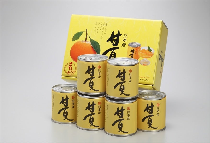 【母の日】あしきた甘夏缶詰(6缶)