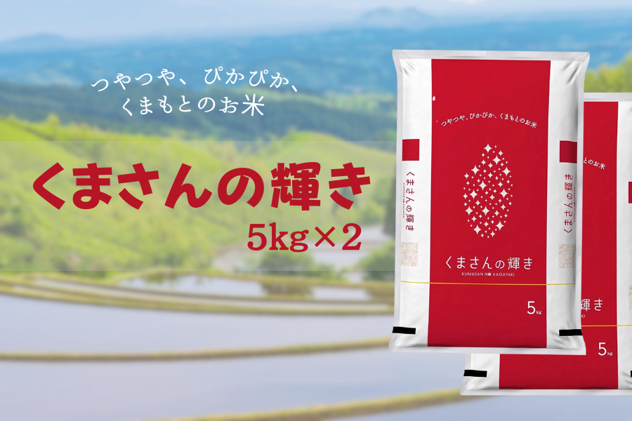 令和7年産 くまさんの輝き 5kg×2: you+youくまもと 農畜産物市場