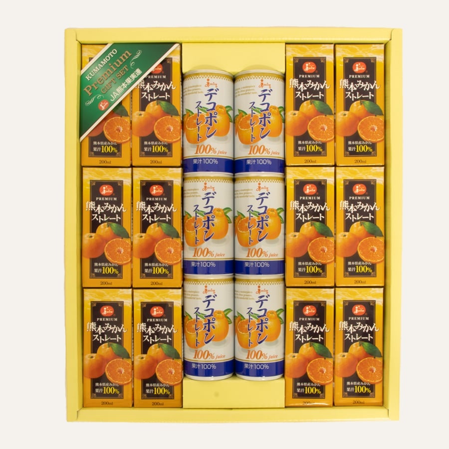 産地直送 通販 お取り寄せジューシー プレミアム ストレートジュース ギフトセット【GA002】: |ＪＡタウン