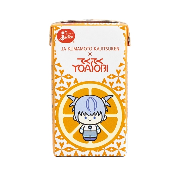 YOASOBI コラボ②】 みかん100（125ml×4本）+ クリアポーチ 付き