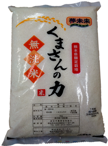 令和7年産】熊本市産 くまさんの力（無洗米） 5kg×2【夏のJAタウン