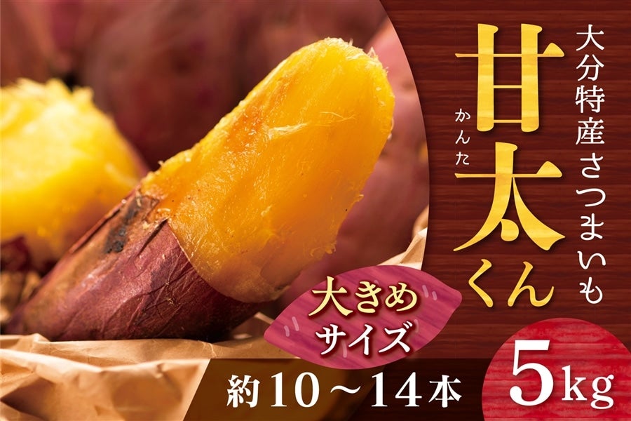 大分県産 甘太くん 秀品S5kg×4箱 予約 12月下旬頃】 高糖度 さつまいも 甘太くん 5kg x1箱 秀品