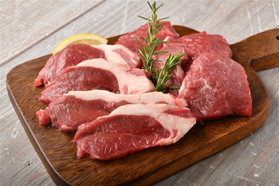 大分県産ラム肉 ステーキ盛り合せ&ラムチョップ3本: まるっと完