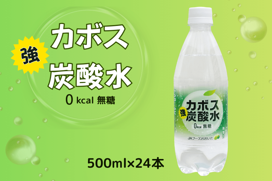 カボス強炭酸水 500ml×24本