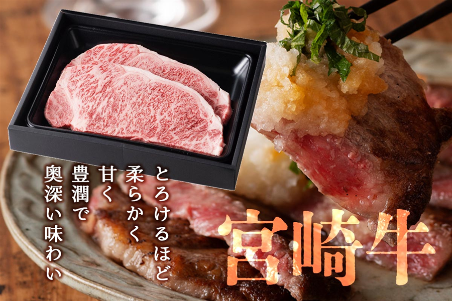 宮崎牛ロースステーキ 500g