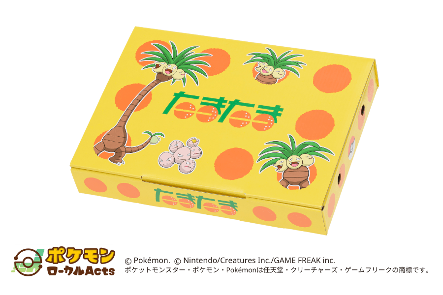 【宮崎県産】完熟きんかん「たまたま」20玉入り化粧箱ナッシーVer.