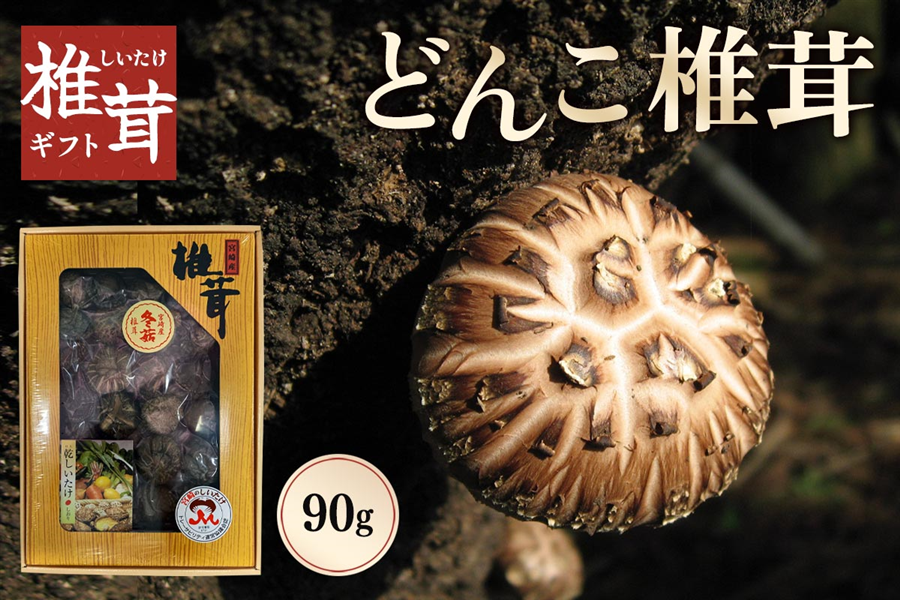 椎茸ギフト どんこ椎茸 90g