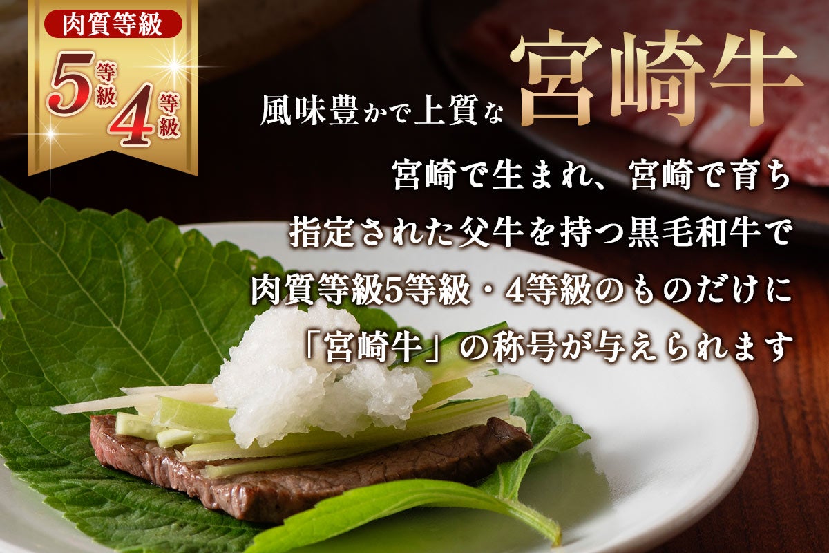 宮崎牛 焼肉・焼きしゃぶ 1.5kgセット
