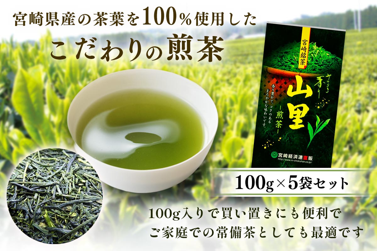 煎茶 山里 5袋セット