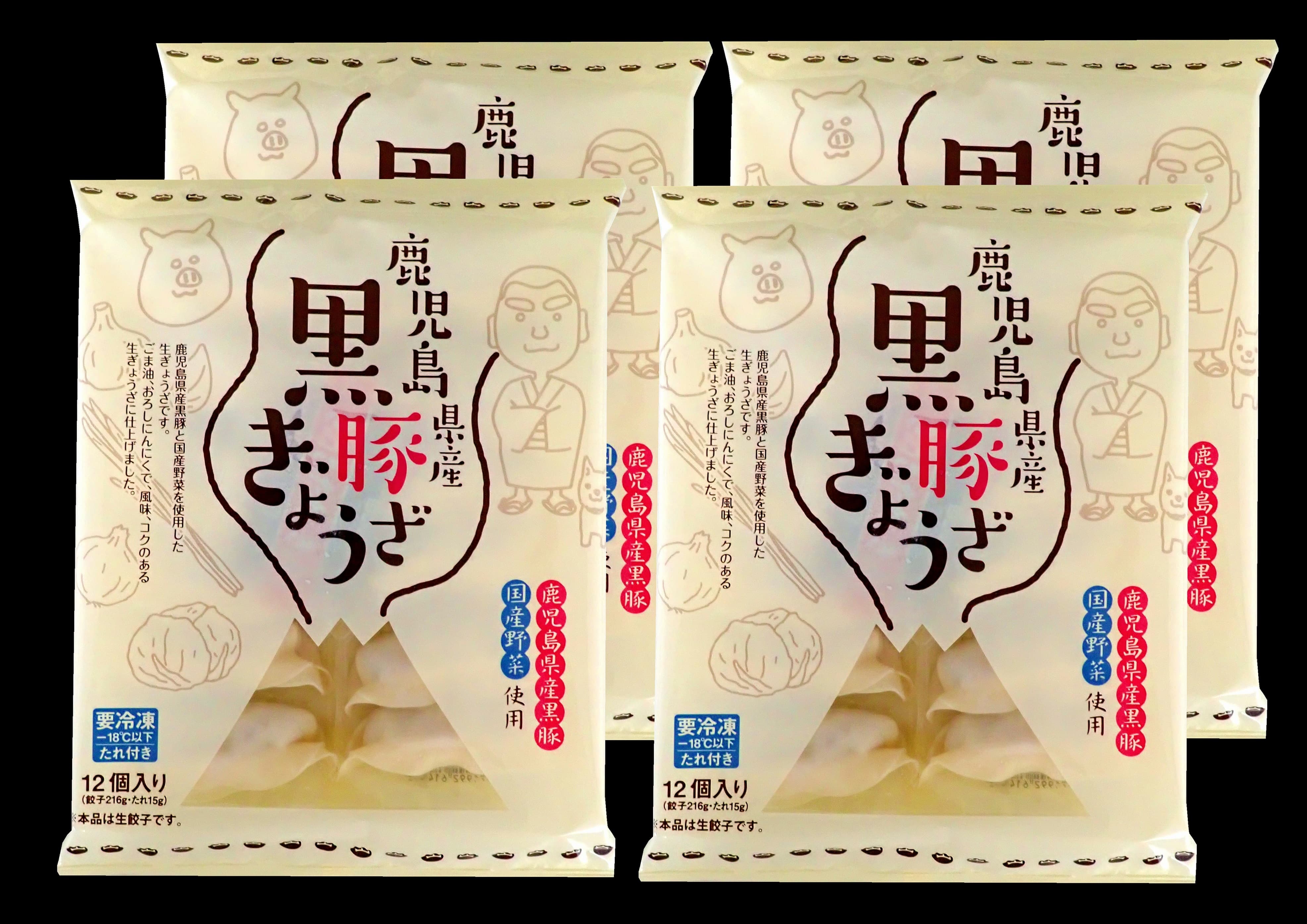 鹿児島黒豚餃子60個 30個×2 国産 鹿児島県産黒豚肉を100%使用した冷凍黒豚ぎょうざ 【今日の超目玉】
