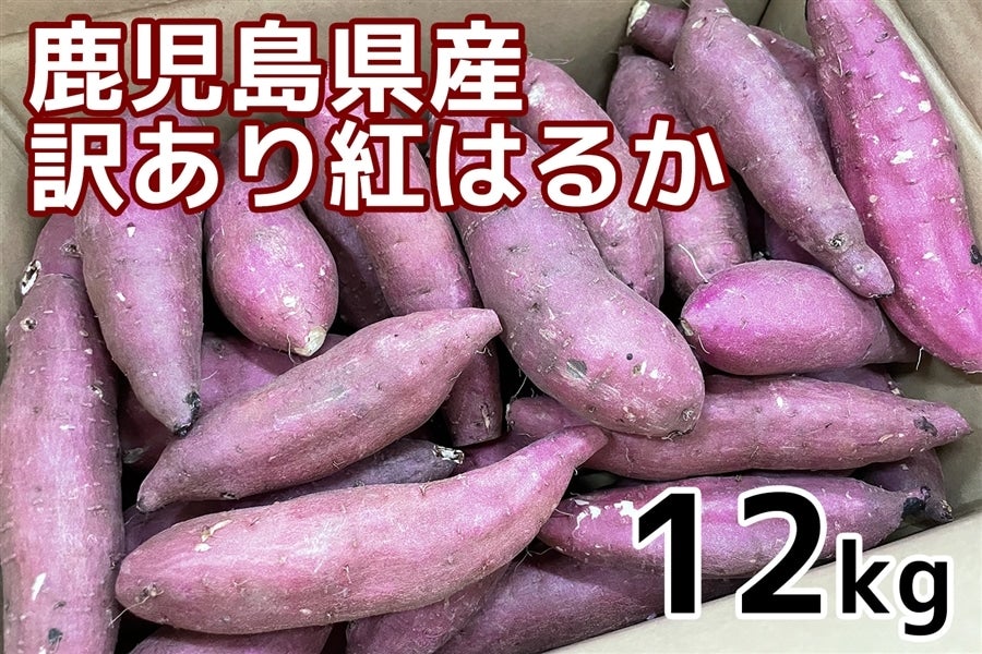 通販　クミショクファーム|【ＪＡタウン】産地直送　鹿児島県産訳あり紅はるか／12kg:　お取り寄せ