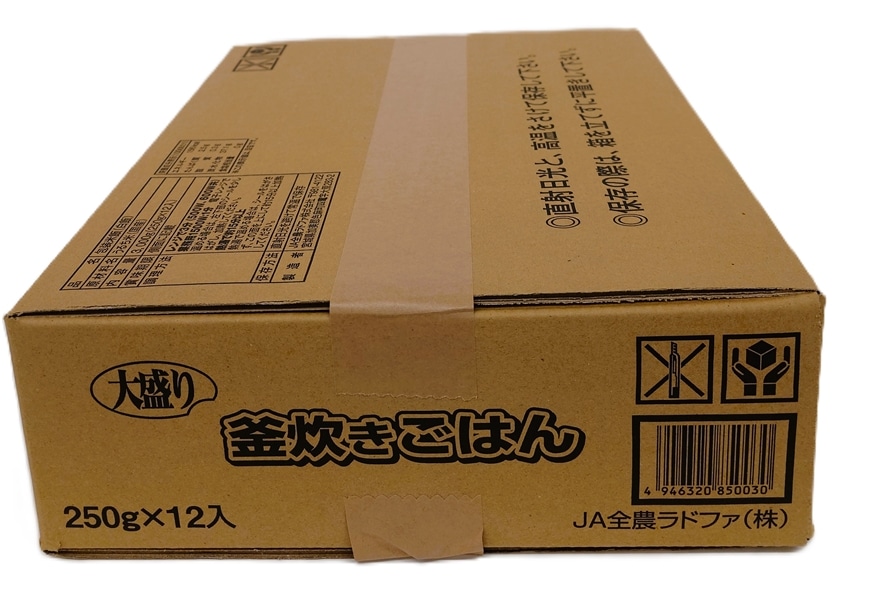 釜炊きごはん250g×12P（1ケース）×4ケース: 全国おいしいお米発見