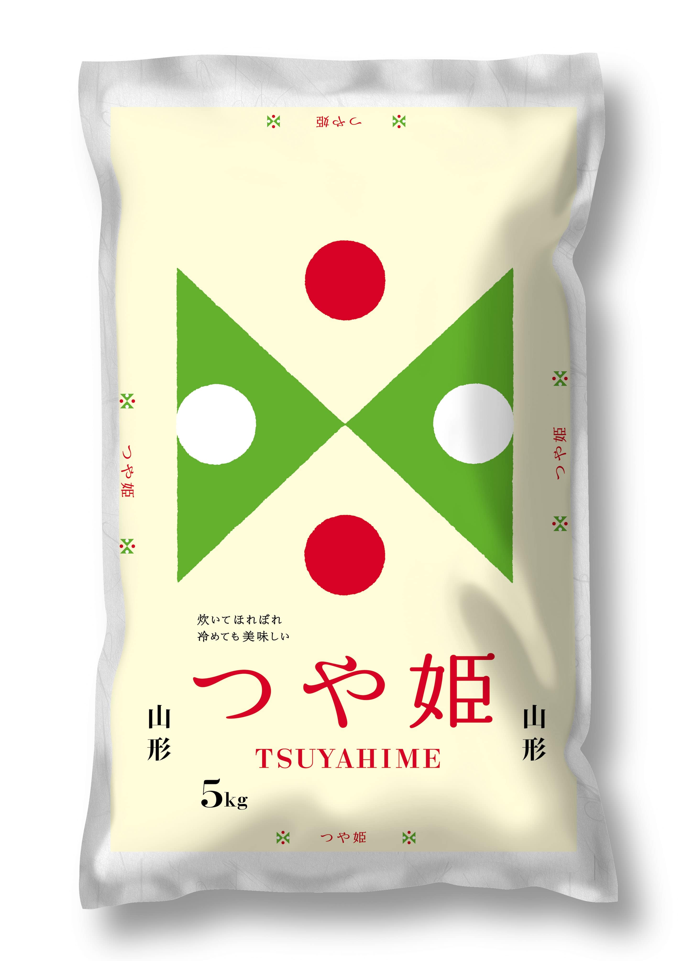 精米 山形県産 つや姫 5kg 令和4年産: 全国おいしいお米発見|【JA