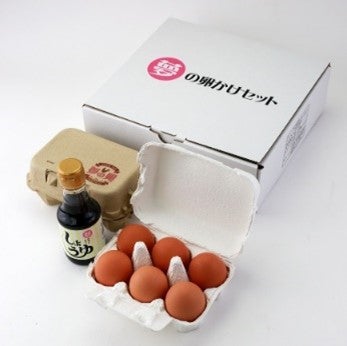 卵(M/L)6個×2パック&卵かけ醤油