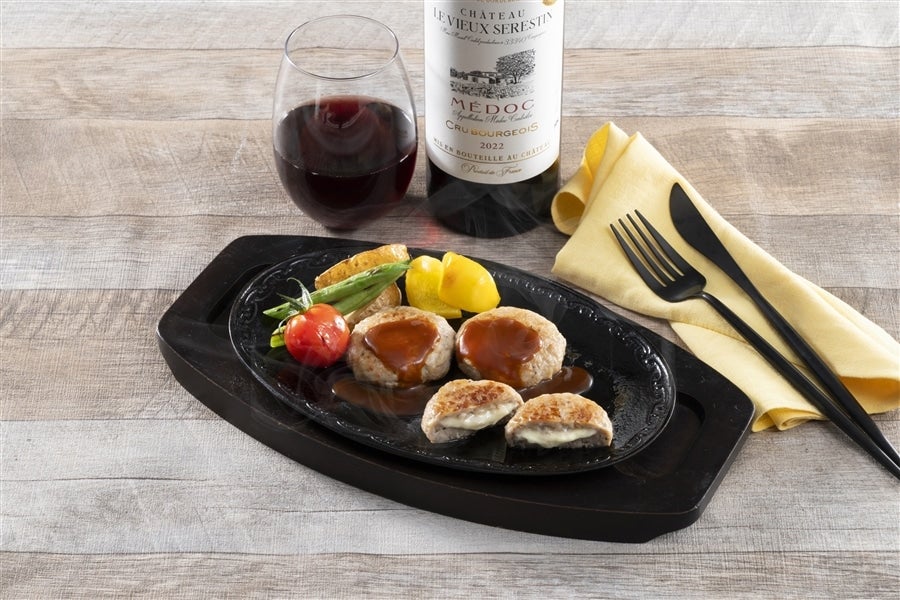 とろけるしあわせ!4種チーズの北海道ハンバーグ 40g×6個/パック×10パック入り