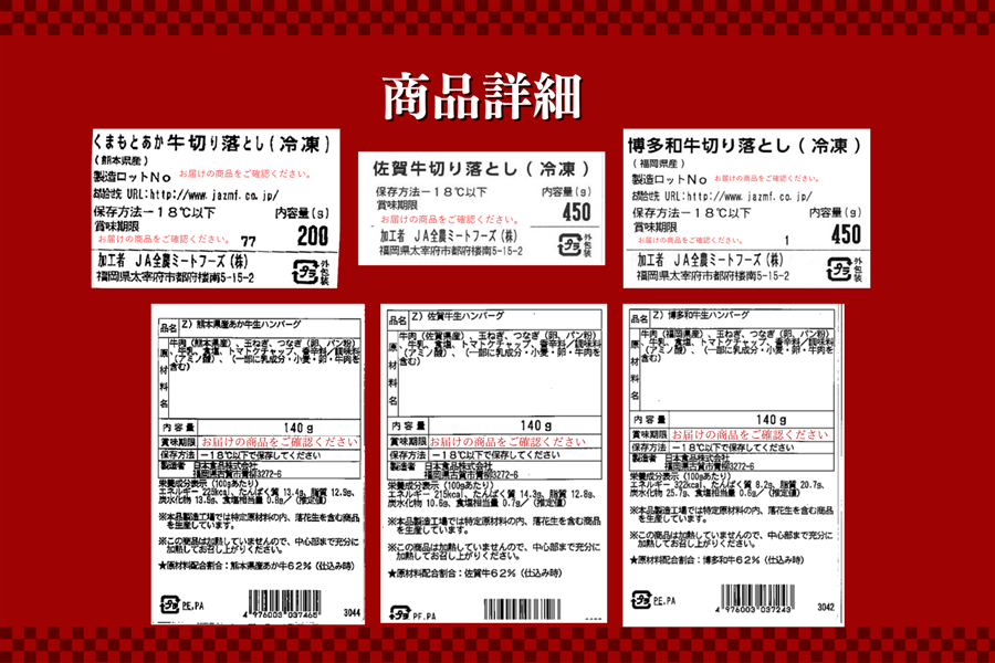 ●肉福袋●肉市場人気の銘柄和牛切り落とし・生ハンバーグ 超豪華和牛食べ比べ福袋(年明け発送)