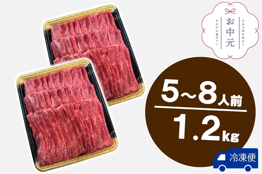 【お中元】黒毛和牛 肩ローススライス×2パック!!