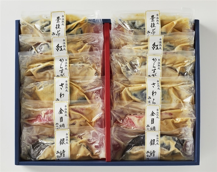 【お取り置き中のお品になりました】★おまとめ５点セットだよ★ お中元】 氷温熟成 西京漬けギフトセット12切 「煌」（PSG-100