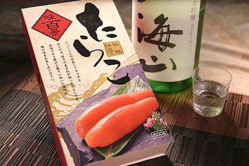 北海道産甘塩たらこ 化粧箱入り