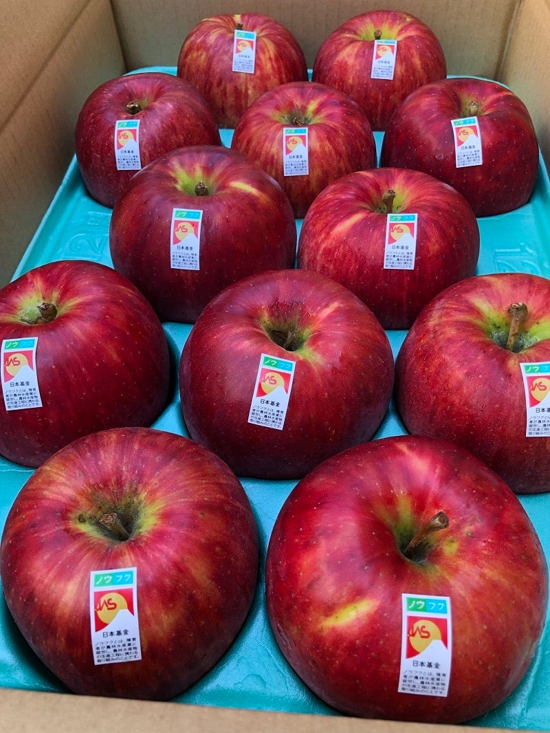 りんご・サンつがる（秀）約5kg:　通販　農福市場|【ＪＡタウン】産地直送　お取り寄せ