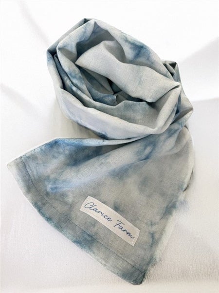 藍染デイリークロス(手ぬぐい)根本凪のノウフク連携中コラボ 3枚(送料込みの価格です)